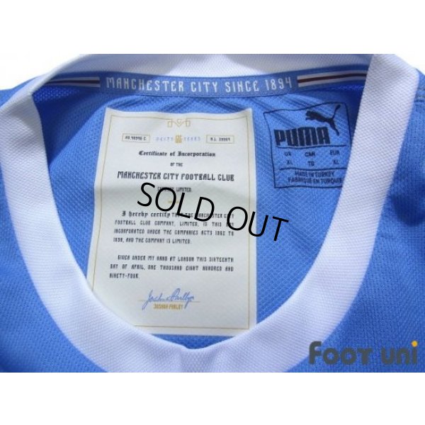 Photo4: Manchester City 2019-2020 Home Shirt 125th anniversary model