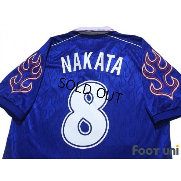 Photo4: Japan 1998 Home Shirt #8 Hidetoshi Nakata