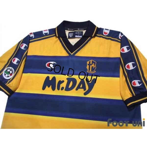 Photo3: Parma 2000-2001 Home Shirt #17 Fabio Cannavaro Lega Calcio Patch/Badge