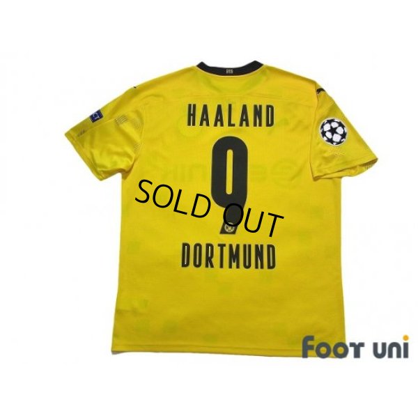 Photo2: Borussia Dortmund 2020-2021 Home Shirt #9 Haaland Cup battle model w/tags