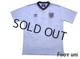 England 1986 Home Reprint Shirt #10