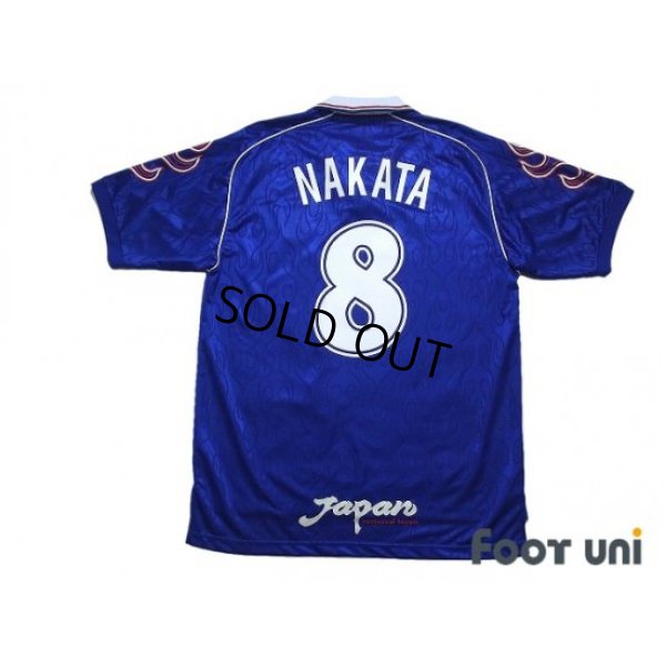 Photo2: Japan 1998 Home Shirt #8 Hidetoshi Nakata