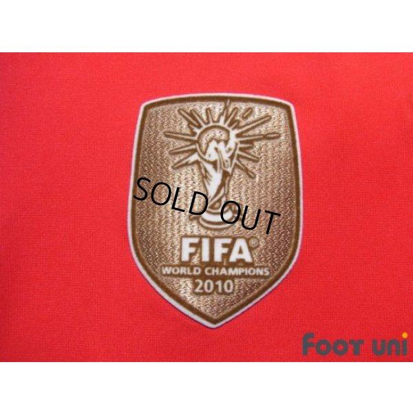 Photo6: Spain 2011 Home Shirt FIFA World Champions 2010 Patch/Badge