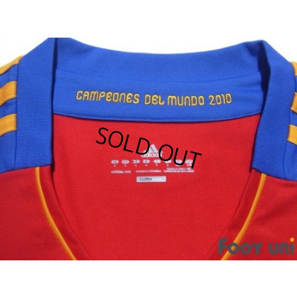 Photo4: Spain 2011 Home Shirt FIFA World Champions 2010 Patch/Badge