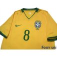 Photo3: Brazil 2008 Home Shirt #8 Kaka