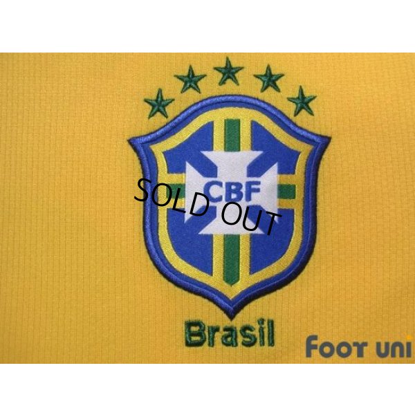 Photo6: Brazil 2008 Home Shirt #8 Kaka