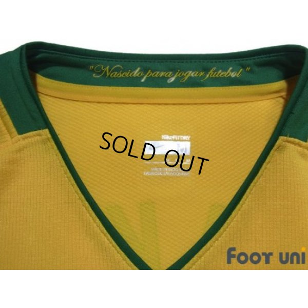 Photo5: Brazil 2008 Home Shirt #8 Kaka