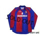 Bologna 1999-2000 Home Long Sleeve Shirt #10 Signori 90th Anniversary Embroidery