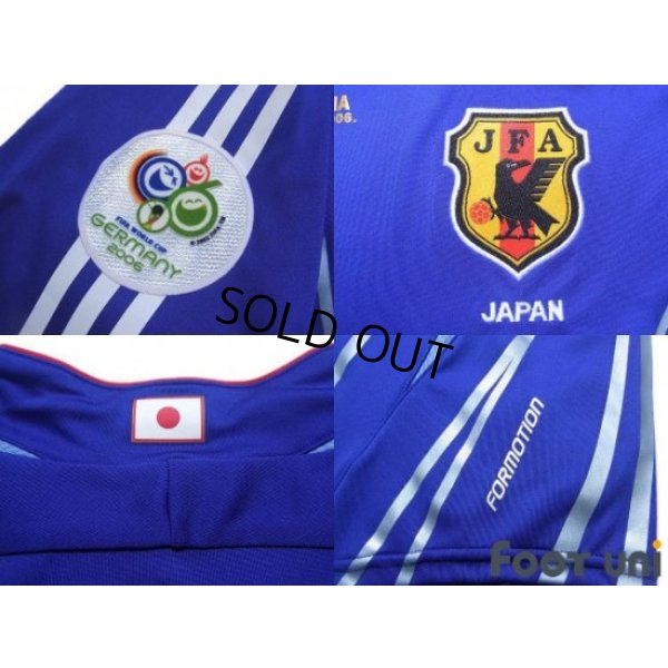 Photo7: Japan 2006 Home Authentic Shirt #22 Yuji Nakazawa FIFA World Cup 2006 Germany Patch/Badge