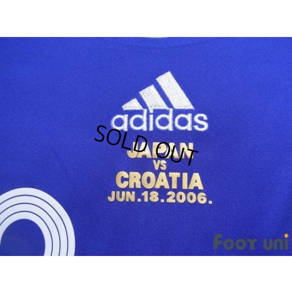 Photo6: Japan 2006 Home Authentic Shirt #22 Yuji Nakazawa FIFA World Cup 2006 Germany Patch/Badge