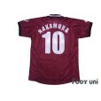 Photo2: Reggina 2002-2003 Home Shirt #10 Shunsuke Nakamura (2)