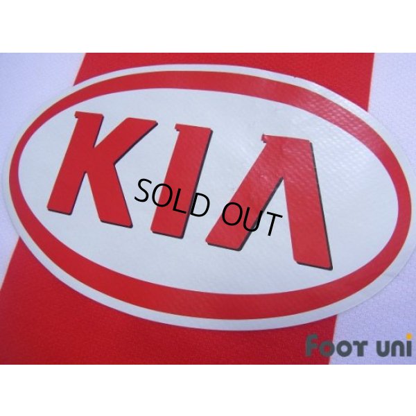 Photo7: Atletico Madrid 2007-2008 Home Authentic Long Sleeve Shirt