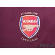 Photo6: Arsenal 2005-2006 Home  Authentic Long Sleeve Shirt #10 Bergkamp w/tags