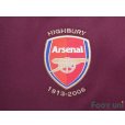 Photo6: Arsenal 2005-2006 Home  Authentic Long Sleeve Shirt #10 Bergkamp w/tags