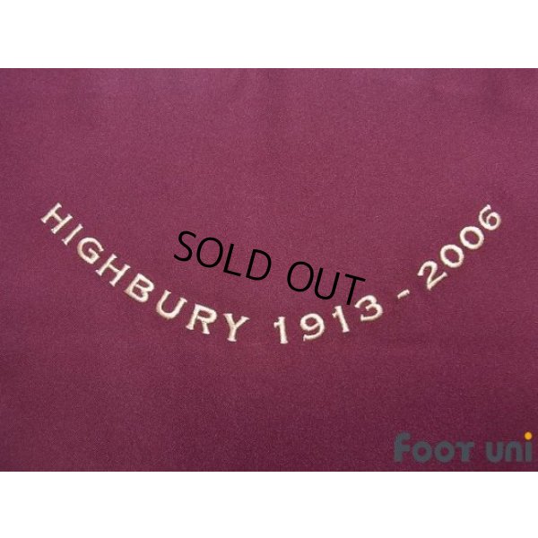 Photo7: Arsenal 2005-2006 Home  Authentic Long Sleeve Shirt #10 Bergkamp w/tags