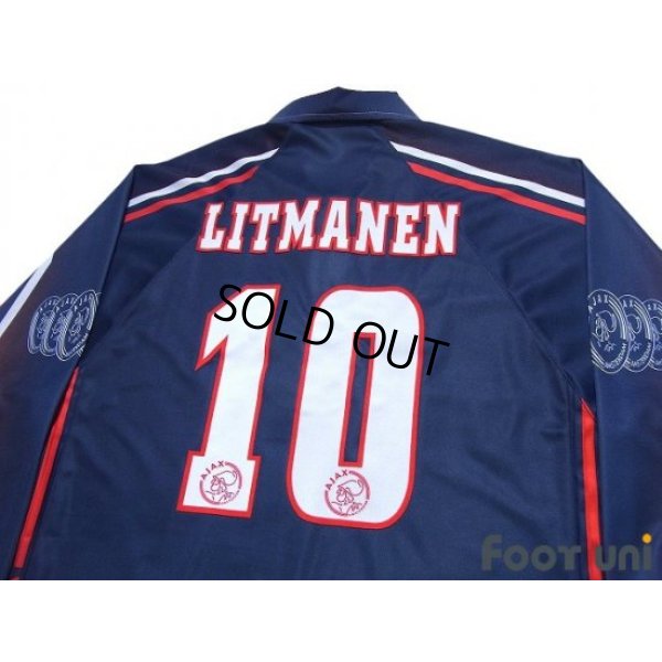 Photo4: Ajax 1997-1998 Away Long Sleeve Shirt #10 Jari Litmanen