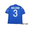 Photo2: Italy 2002 Home Shirt #3 Maldini 2002 FIFA World Cup Korea Japan Patch/Badge (2)