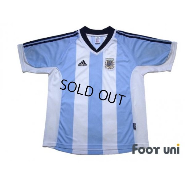 Photo1: Argentina 2001 Home Shirt