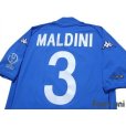 Photo4: Italy 2002 Home Shirt #3 Maldini 2002 FIFA World Cup Korea Japan Patch/Badge