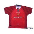 Photo1: Manchester United 1996-1998 Home Shirt (1)