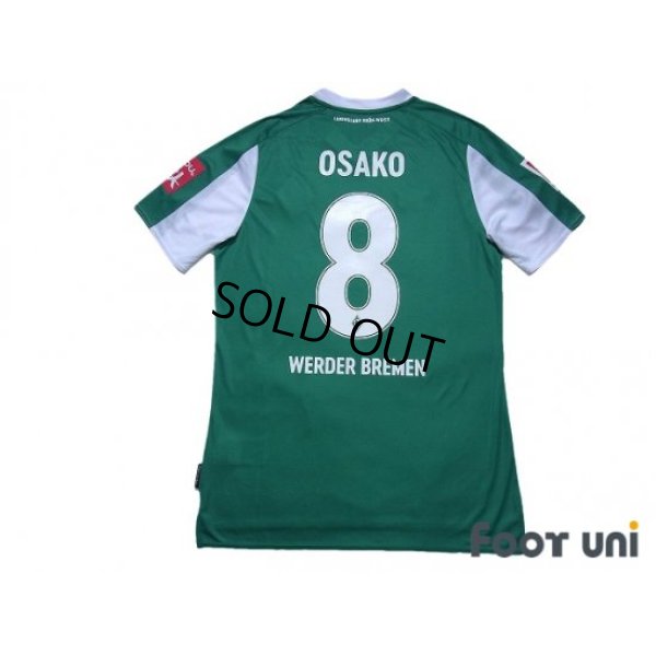 Photo2: Werder Bremen 2020-2021 Home Shirt #8 Yuya Osako Bundesliga Patch/Badge w/tags