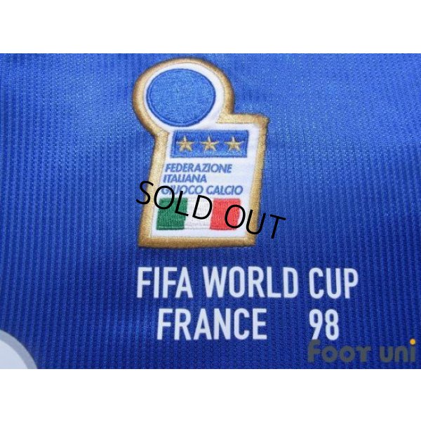Photo6: Italy 1998 Home Shirt #18 Roberto Baggio