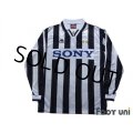 Juventus 1996-1997 Home Long Sleeve Shirt #21 Zidane