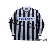 Juventus 1996-1997 Home Long Sleeve Shirt #21 Zidane