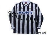 Juventus 1996-1997 Home Long Sleeve Shirt #21 Zidane