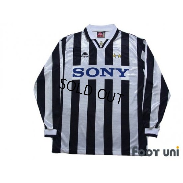 Photo1: Juventus 1996-1997 Home Long Sleeve Shirt #21 Zidane