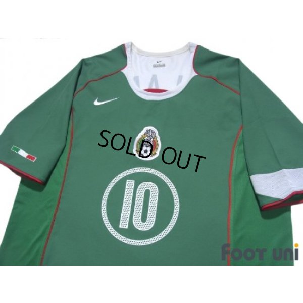 Photo3: Mexico 2004 Home Shirt #10 Cuauhtemoc Blanco