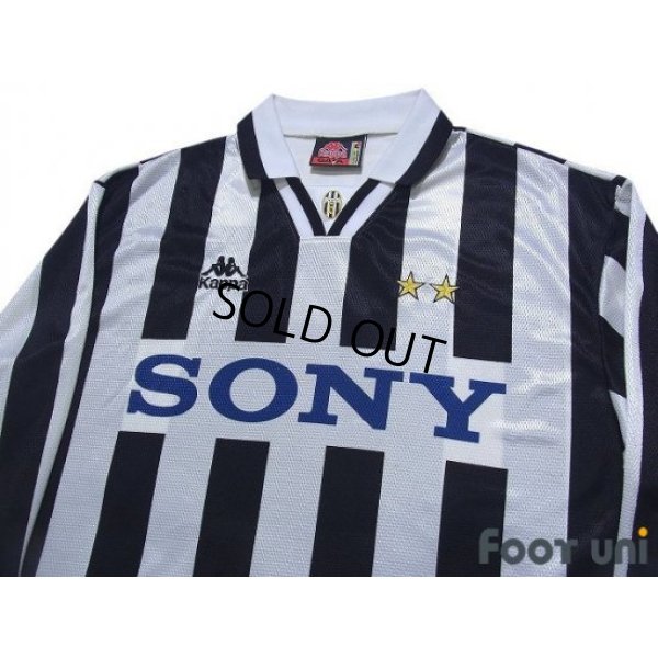 Photo3: Juventus 1996-1997 Home Long Sleeve Shirt #21 Zidane