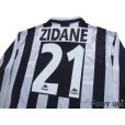 Photo4: Juventus 1996-1997 Home Long Sleeve Shirt #21 Zidane