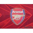 Photo6: Arsenal 2020-2021 Home Authentic Shirt #23 David Luiz Premier League Patch/Badge