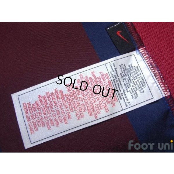 Photo8: FC Barcelona 2004-2005 Home Shirt #10 Ronaldinho LFP Patch/Badge