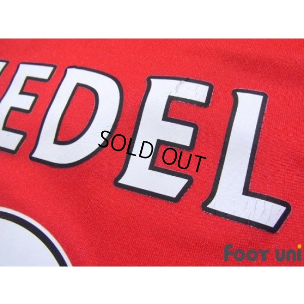 Photo8: Cardiff City 2013-2014 Home Shirt #8 Gary Medel BARCLAYS PREMIER LEAGUE Patch/Badge