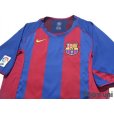 Photo3: FC Barcelona 2004-2005 Home Shirt #10 Ronaldinho LFP Patch/Badge