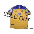 Sweden Euro 2000 Home Shirt #20 Henrik Larsson UEFA Euro 2000 Patch/Badge Fair Play Patch/Badge