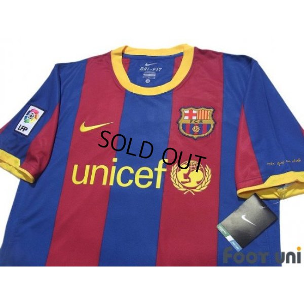 Photo3: FC Barcelona 2010-2011 Home Shirt #7 David Villa LFP Patch/Badge w/tags
