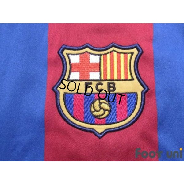Photo6: FC Barcelona 2004-2005 Home Shirt #10 Ronaldinho LFP Patch/Badge