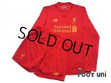 Liverpool 2016-2017 Home Long Sleeve Shirt and Shorts Set