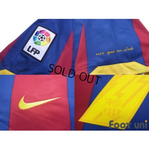 Photo7: FC Barcelona 2010-2011 Home Shirt #7 David Villa LFP Patch/Badge w/tags