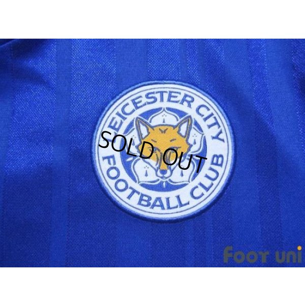 Photo6: Leicester City 2016-2017 Home Shirt #9 Vardy Premier League Patch/Badge