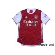 Photo1: Arsenal 2020-2021 Home Authentic Shirt #23 David Luiz Premier League Patch/Badge (1)