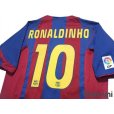 Photo4: FC Barcelona 2004-2005 Home Shirt #10 Ronaldinho LFP Patch/Badge