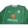 Photo3: Ireland 2002 Home Long Sleeve Shirt