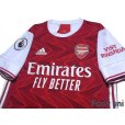 Photo3: Arsenal 2020-2021 Home Authentic Shirt #23 David Luiz Premier League Patch/Badge