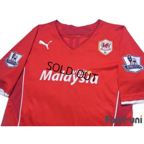 Photo3: Cardiff City 2013-2014 Home Shirt #8 Gary Medel BARCLAYS PREMIER LEAGUE Patch/Badge