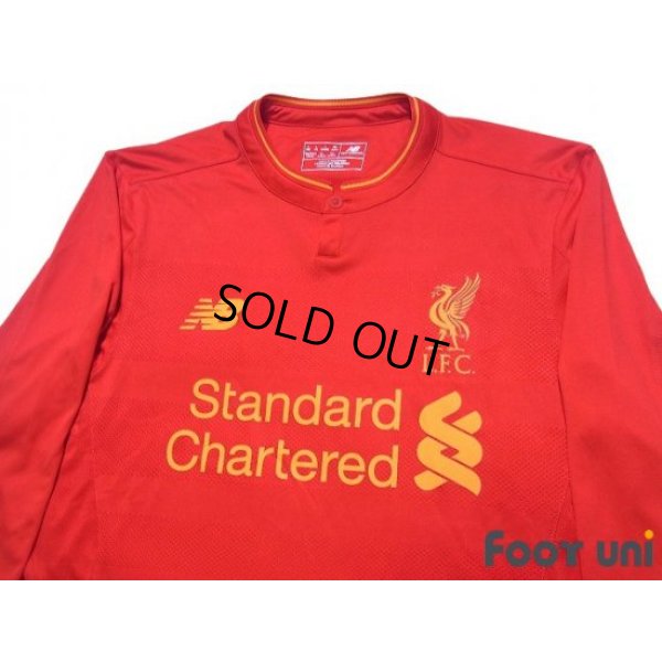 Photo3: Liverpool 2016-2017 Home Long Sleeve Shirt and Shorts Set