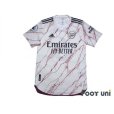 Photo1: Arsenal 2020-2021 Away Authentic Shirt #6 Gabriel Premier League Patch/Badge (1)